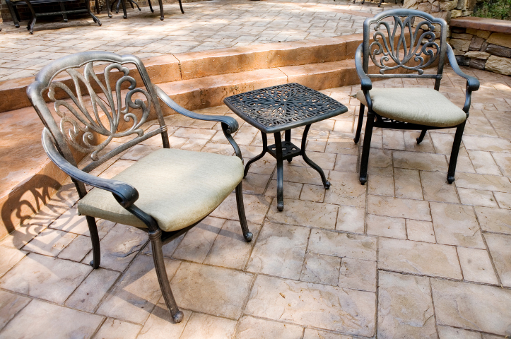 Terrasse en béton imprimé : réinventez vos extérieurs