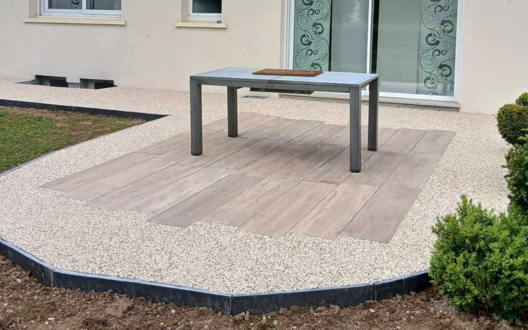 Votre terrasse dalle et résine à Abbeville